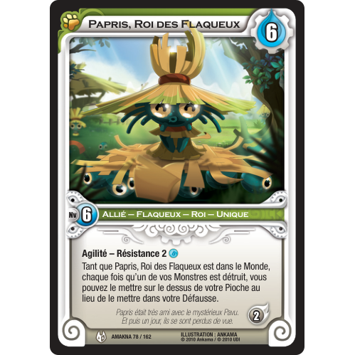 Papris, Roi des Flaqueux