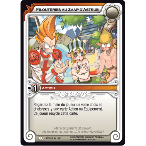 Filouteries au Zaap d'Astrub
