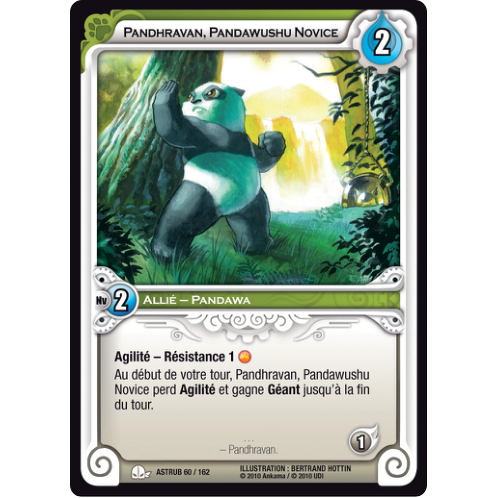 Pandhravan, Pandawushu Novice
