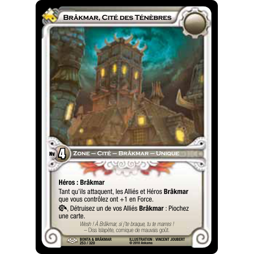 Brâkmar, Cité des Ténèbres