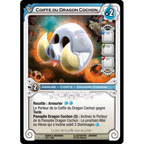 Coiffe du Dragon Cochon