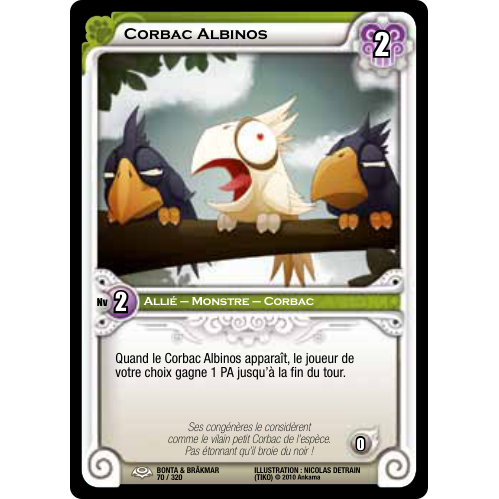 Corbac Albinos