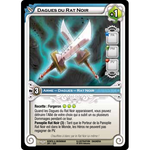 Dagues du Rat Noir