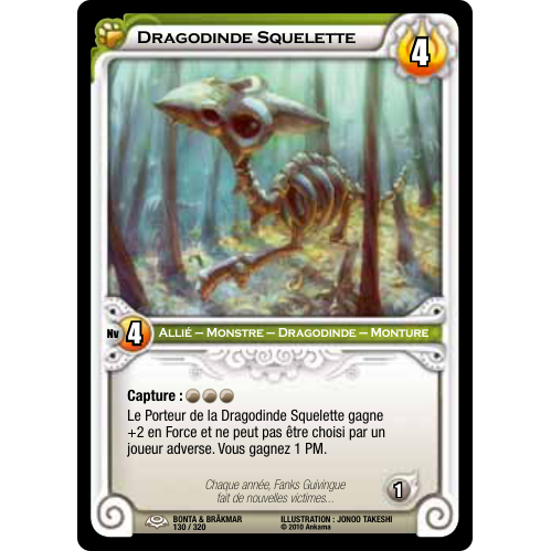 Dragodinde Squelette