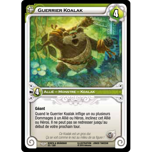 Guerrier Koalak