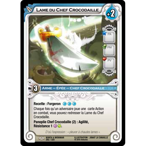 Lame du Chef Crocodaille