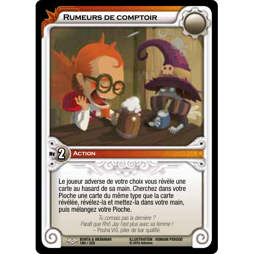 Rumeurs de Comptoir