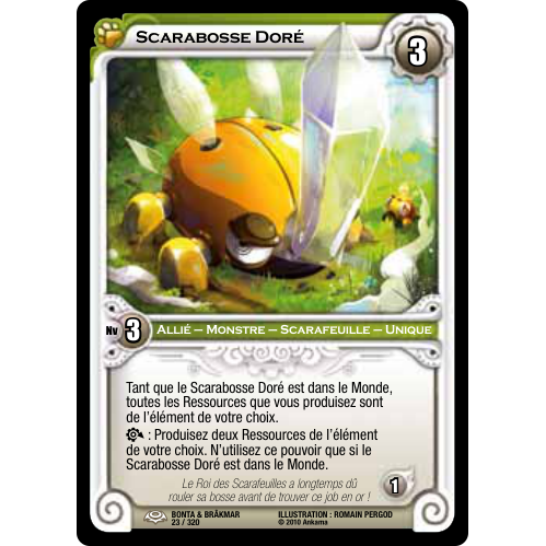 Scarabosse Doré