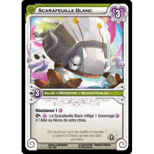 Scarafeuille Blanc