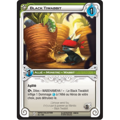 Black Tiwabbit