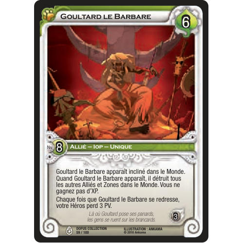 Goultard le Barbare (foil)