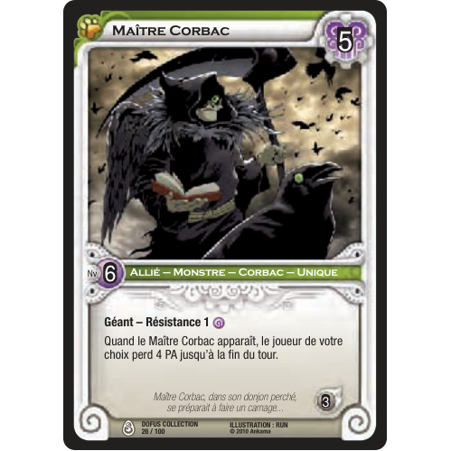 Maître Corbac (foil)