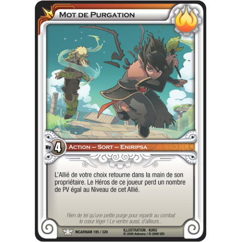 Mot de Purgation