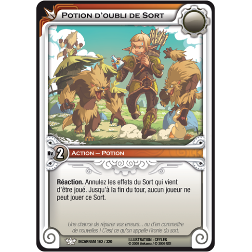 Potion d'Oubli de Sort