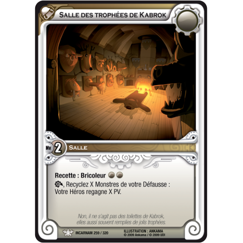 Salle des Trophées de Kabrok
