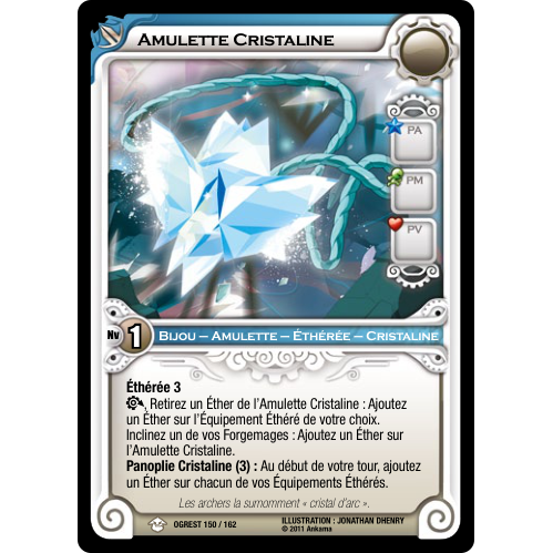 Amulette Cristaline