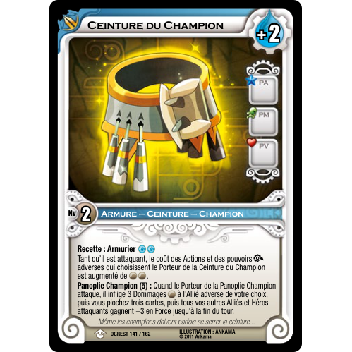 Ceinture du Champion