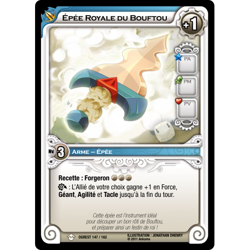 Épée Royale du Bouftou