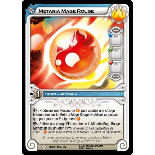 Métaria Mage Rouge