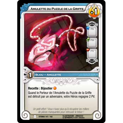 Amulette du Puzzle de la Griffe