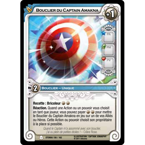Bouclier du Captain Amakna