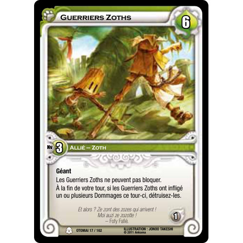 Guerriers Zoths