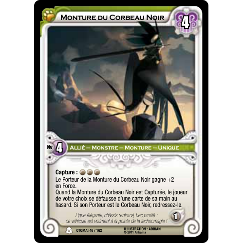 Monture du Corbeau Noir