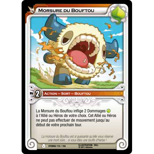 Morsure du Bouftou