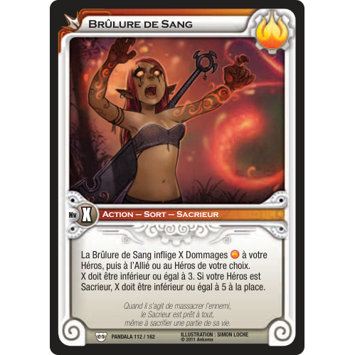 Brûlure de Sang