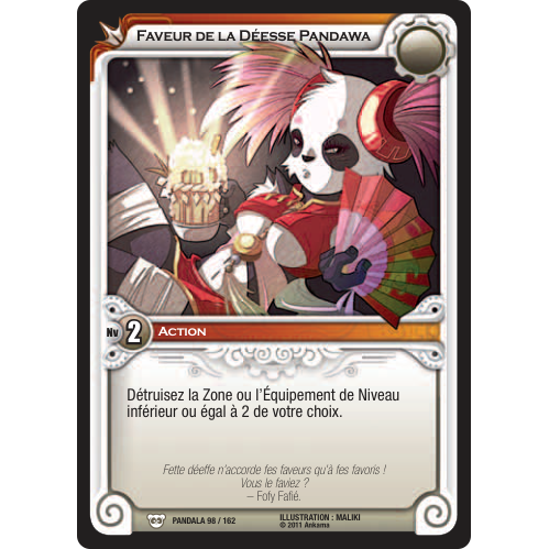 Faveur de la Déesse Pandawa