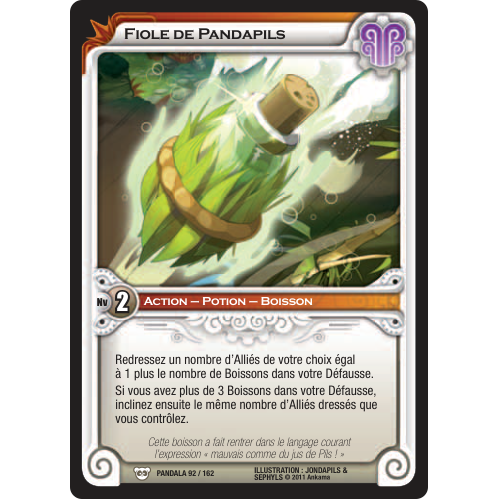 Fiole de Pandapiler