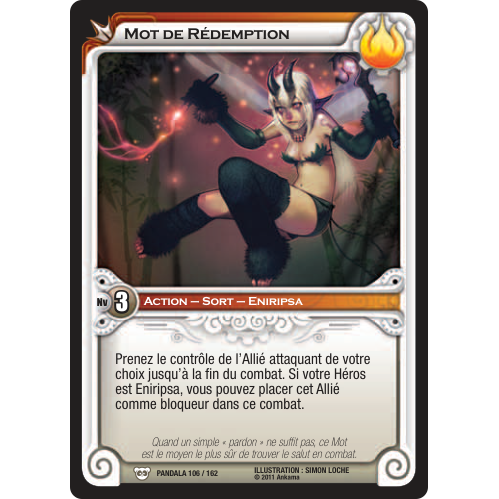 Mot de Rédemption